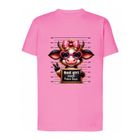 T-shirt dziewczęcy, różowy, Tup Tup