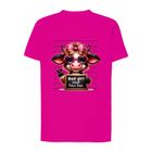 T-shirt dziewczęcy, różowy, Tup Tup