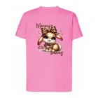 T-shirt dziewczęcy, różowy, Tup Tup