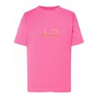 T-shirt dziewczęcy, różowy, Tup Tup