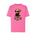 T-shirt dziewczęcy, różowy, Tup Tup
