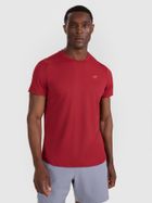 T-shirt męski, czerwony, 4F