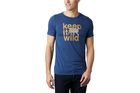 T-shirt męski, niebieski, Columbia Terra Vale II SS Tee