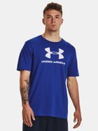 T-shirt męski, niebieski, Under Armour