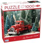 Tactic, Christmas Tree Miniature, puzzle, 1000 elementów