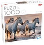 Tactic, White horses on the beach, puzzle, 1000 elementów
