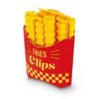 Tadar, French Fries, komplet klipsów do torebek z magnesem, 10-1,5-1 cm, 12 szt.