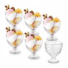 Tadar, Helado, komplet szklanych pucharków, 400 ml, 6 szt.