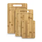 Tadar, koplet drewnianych desek bambusowych, 3 szt.