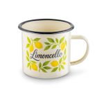 Tadar, kubek emaliowany, limoncello, 9 cm, 500 ml