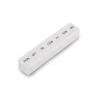 Tadar, pojemnik na leki, 7 dni tygodnia, 14-2,5-2,5 cm