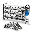 Tadar, Sabores, stojak na przyprawy, 24 pojemniki, 135 etykiet, lejek, szczotka, pisak