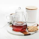 Tadar, Sipster, szklany dzbanek borokrzemowy, zaparzacz, 1l