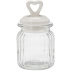 Tadar, słoik okrągły z pokrywą ceramiczną, serce, 290 ml