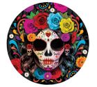 Talerzyki, meksykańskie Halloween, 23 cm, 6 szt.