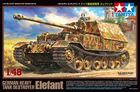 Tamiya, Elefant, czołg, model do sklejania, 1:48