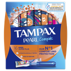 Tampax, Pearl Compak Super Plus, tampony z aplikatorem, 16 szt.