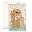 Tassotti, karnet B6 z kopertą, Kot w prezencie