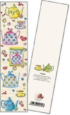 Tassotti, zakładka do książki, Teiere, 2 szt.