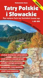 Tatry Polskie i Słowackie. Mapa 1:40 000
