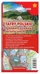 Tatry Polskie. Schematy szlaków turystycznych