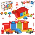 TechnoK, parking z 3 samochodzikami i garażem