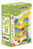 Technok, zakręcony tor wyścigowy, 40 elementów