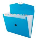 Teczka A4, 12 przegródek, niebieska, 1 szt.