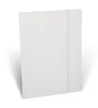 teczka A4 z gumką, biała, 1 szt.