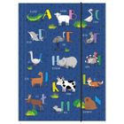 Teczka z gumką, A4, Alfabet, 1 szt.