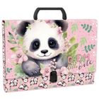 Teczka z rączką, A4, 5 cm, Panda, 1 szt.