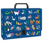 Teczka z rączką, A4, 9 cm, Alfabet, 1 szt.