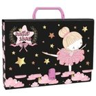 Teczka z rączką, gruba, A4, 9 cm, Baletnica, 1 szt.