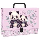 Teczka z rączką, gruba, A4, Panda, 1 szt.