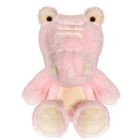 Teddykompaniet, Cool Crocs, Stina Jr, krokodyl, maskotka, różowy, 35 cm