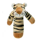 Teddykompaniet, Diinglisar Wild, tygrys, maskotka z grzechotką, pomarańczowy, 13 cm