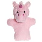Teddykompaniet, jednorożec, pluszowa pacynka, różowy, 28 cm
