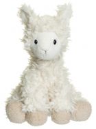 Teddykompaniet, Liam, lama, maskotka, kremowa, 32 cm