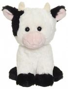 Teddykompaniet, Teddy Farm, krówka, maskotka, biała, 18 cm