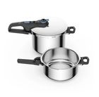 Tefal, zestaw szybkowary secure trendy pressure 4l + 6l indukcja p2584301