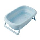Tega Baby, wanna składana z odpływem, niebieska