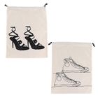 Tendance, organizer podróżny na obuwie, 42-32 cm, ze ściągaczem