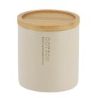 Tendance, pojemnik na waciki, Sava, bambusowa pokrywa, ø 9.5 cm