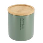 Tendance, pojemnik na waciki, Sava, bambusowa pokrywa, ø 9.5 cm
