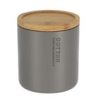 Tendance, pojemnik na waciki, Sava, bambusowa pokrywa, ø 9.5 cm