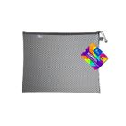 Tetis, koperta z suwakiem metalalowym, A5, czarna, 1 szt.