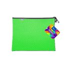 Tetis, koperta z suwakiem metalalowym, A5, zielona, 1 szt.