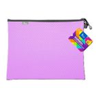 Tetis, koperta z suwakiem metalalowym, B5, fioletowa, 1 szt.