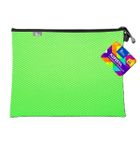 Tetis, koperta z suwakiem metalalowym, B5, zielona, 1 szt.