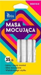 Tetis, masa mocująca, biała, 35g